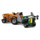 Blocki My Farm, Tractor cu semanatoare, 143 piese
