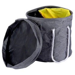 Cos pentru depozitare jucarii cu covoras de joaca 2 în 1