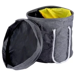 Cos pentru depozitare jucarii cu covoras de joaca 2 în 1