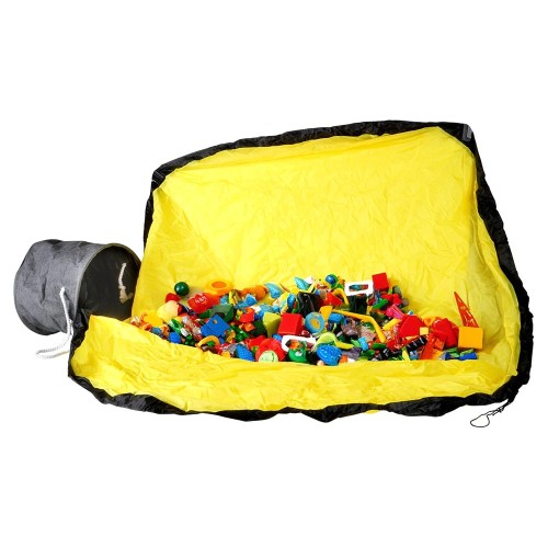 Cos pentru depozitare jucarii cu covoras de joaca 2 în 1 Cos pentru depozitare jucarii cu covoras de joaca 2 în 1