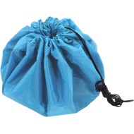 Covoras de joaca cu sac depozitare jucarii 2 în 1, albastru Covoras de joaca cu sac depozitare jucarii 2 în 1, albastru