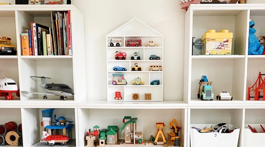 10 idei practice de depozitare pentru camera copilului